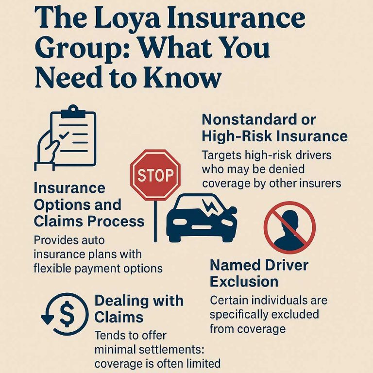 Loya Insurance Group Explained HighRisk Coverage, Claims & Policy Details