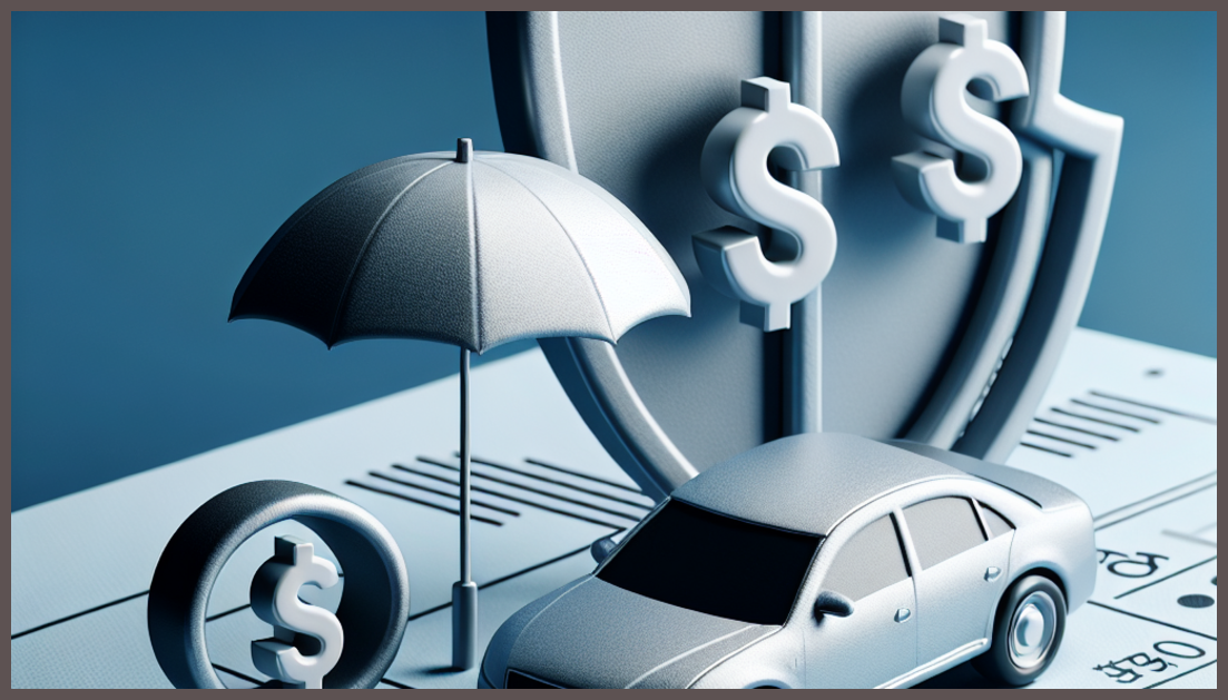 Chart comparing monthly costs and coverage limits for uninsured and underinsured motorist insurance.