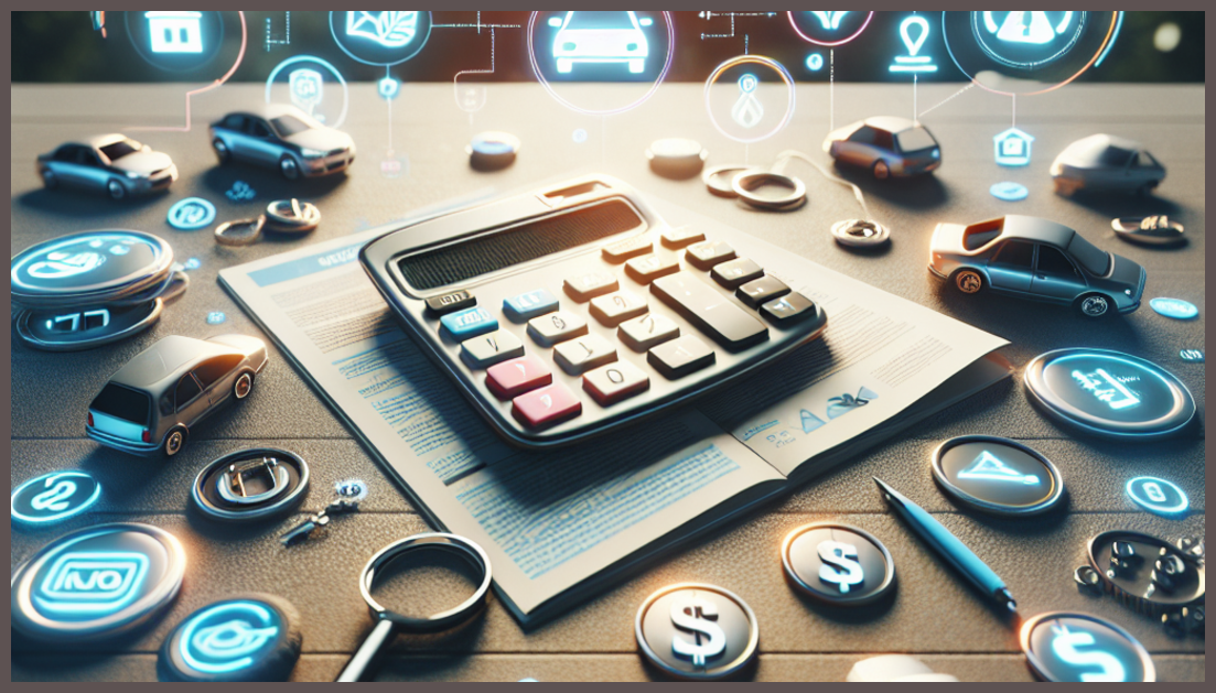 A visual representation of insurance coverage choices and costs.