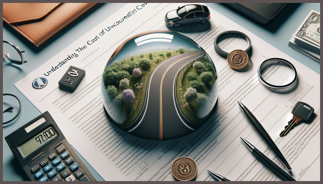 Chart comparing uninsured motorist coverage costs based on state, limits, and driving profile