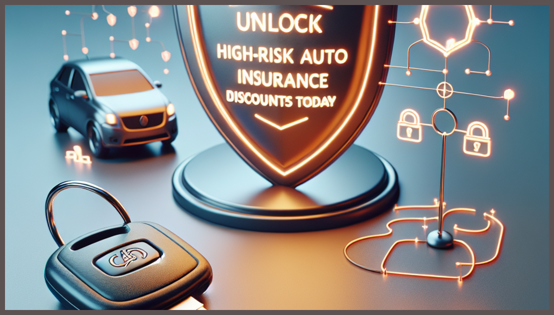 Symbolic representation of high-risk auto insurance discounts.