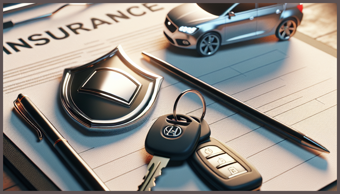 A minimalist graphic symbolizing insurance for young drivers.