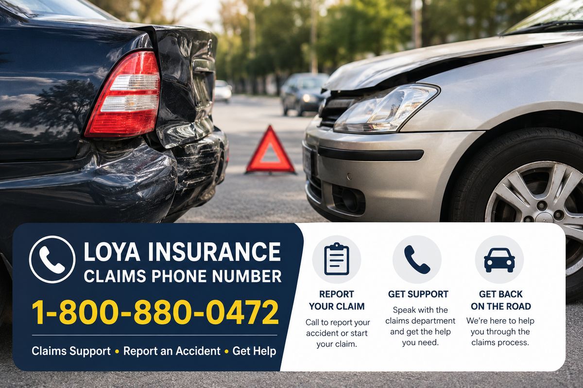 Loya Insurance claims phone number accident support guide