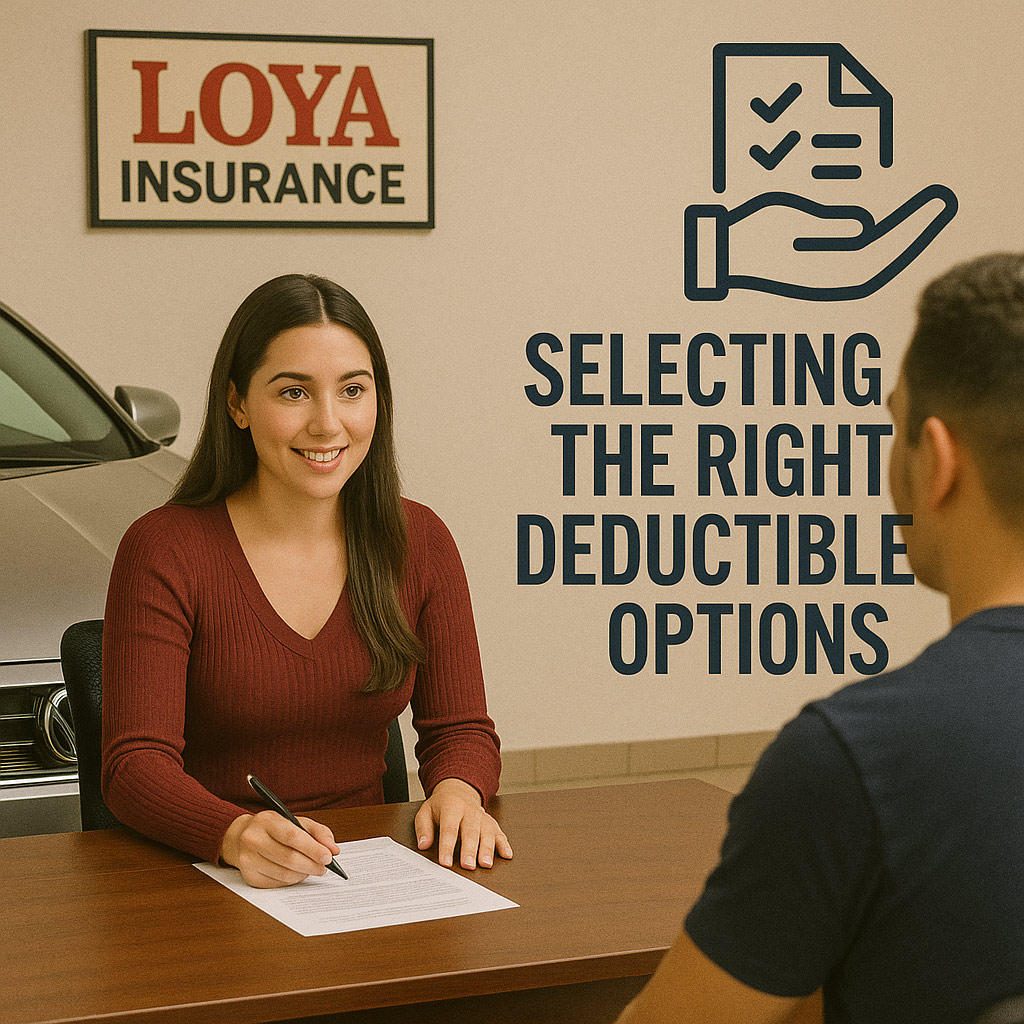 Checklist for choosing the right Loya Insurance deductible based on savings, vehicle value, lender rules, and claim risk